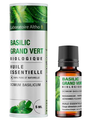 Basilic grand vert bio - 5 mL